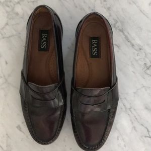 Bass penny loafers brown 10.5 M